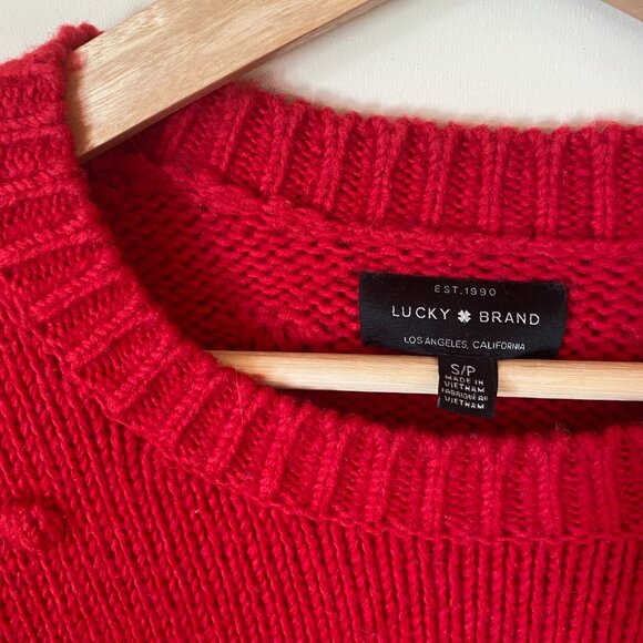 Lucky Brand Bobble Crewneck Sweater - Picture 2 of 4